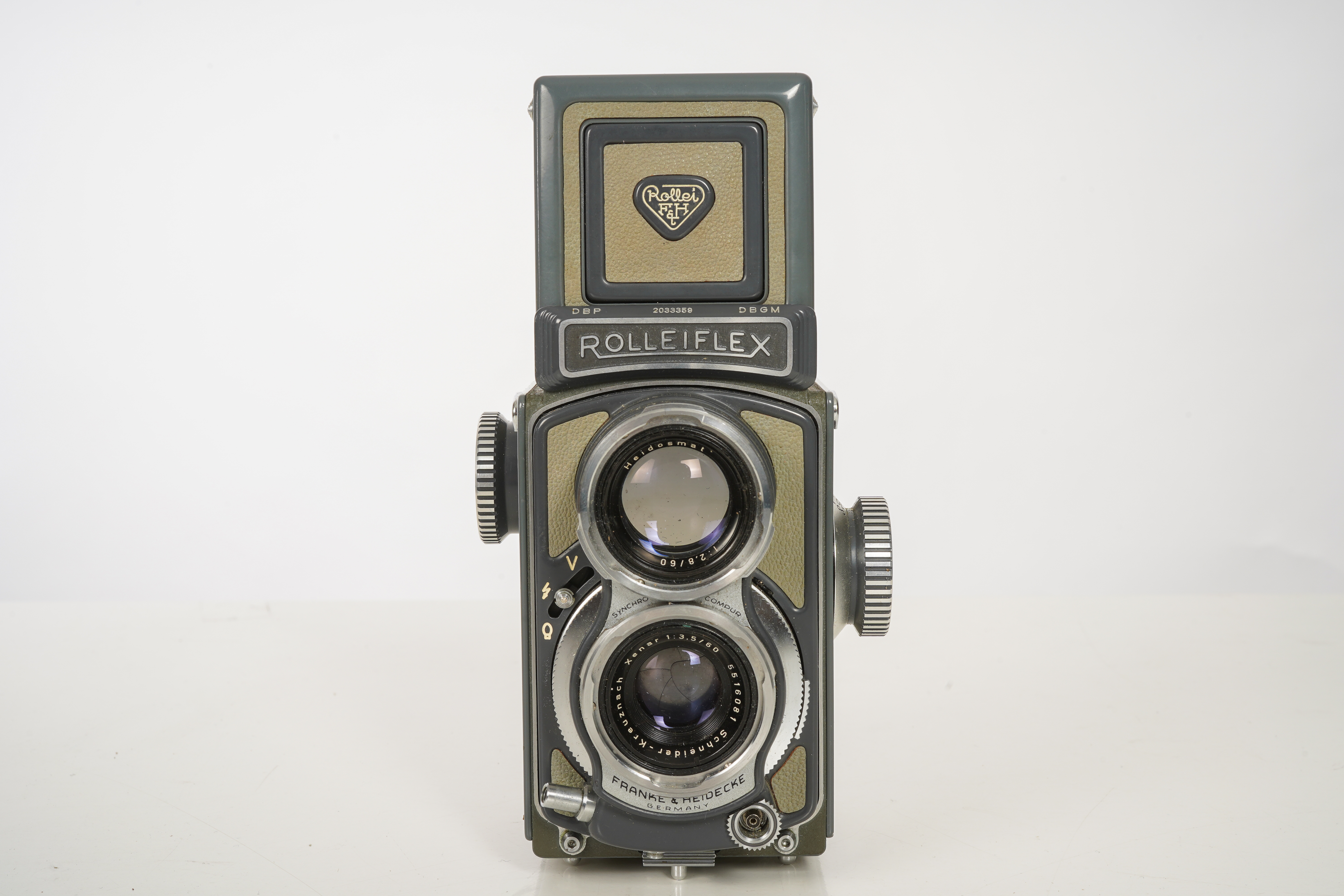 Gebraucht Rolleiflex 4x4 Baby Grey+ Xenar 3.5/50mm 0000740005637