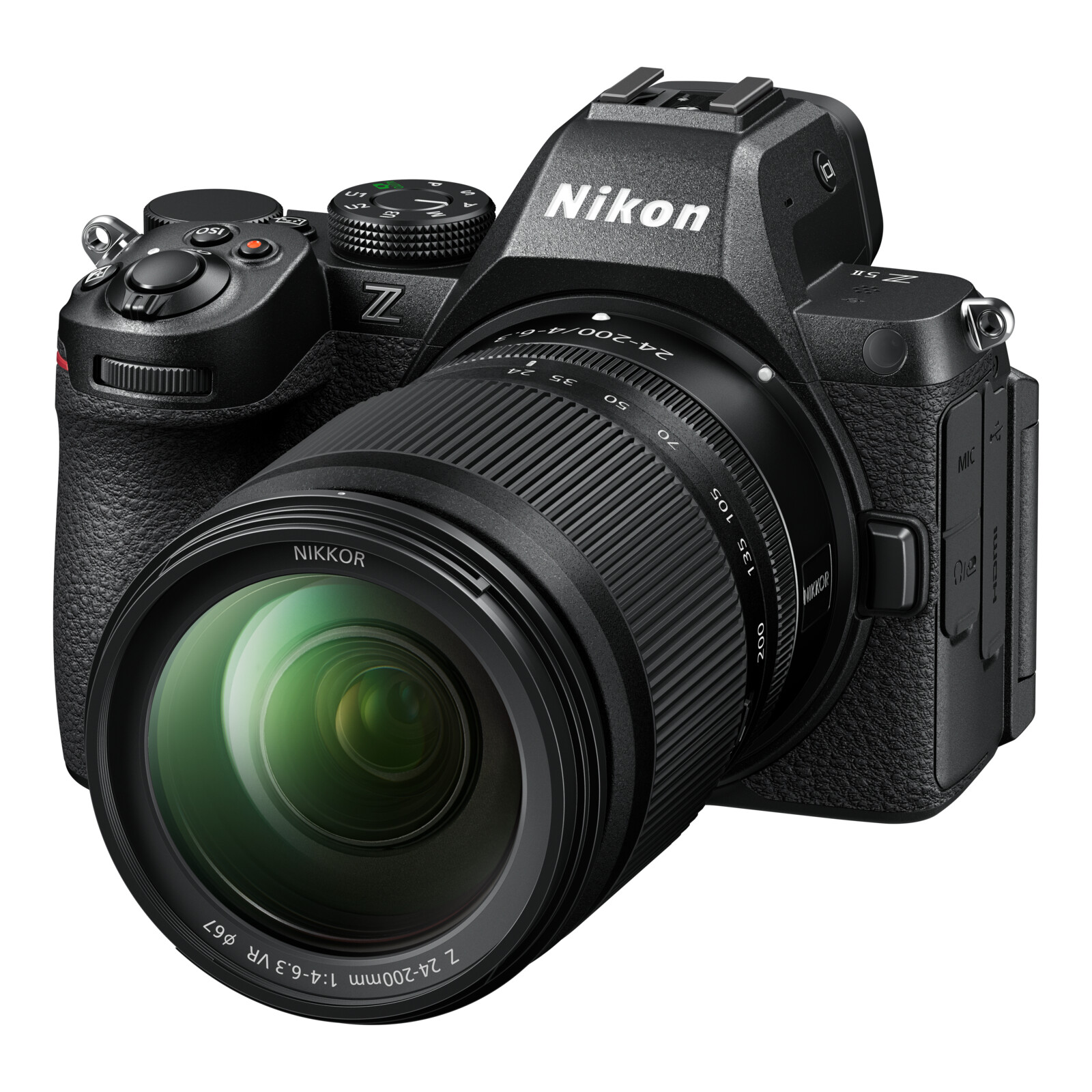 Nikon Z 5II + Z 24-200mm/4-6,3 VR Ø67mm Neuheit | 24,5MP FX | IBIS | schneller 3D-AF | dreh-LCD | wetterfest |  - bis 30.06.25 inkl. 2. Akku EN-EL15c & Ladegerät MH-25a EINFÜHRUNGS-AKTION