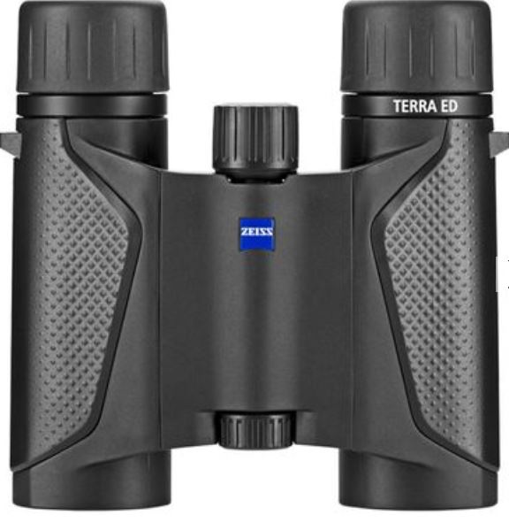 Zeiss Terra ED Pocket 8x25 black/black | 3 Jahre Garantie nach Registrierung | UVP € 369
