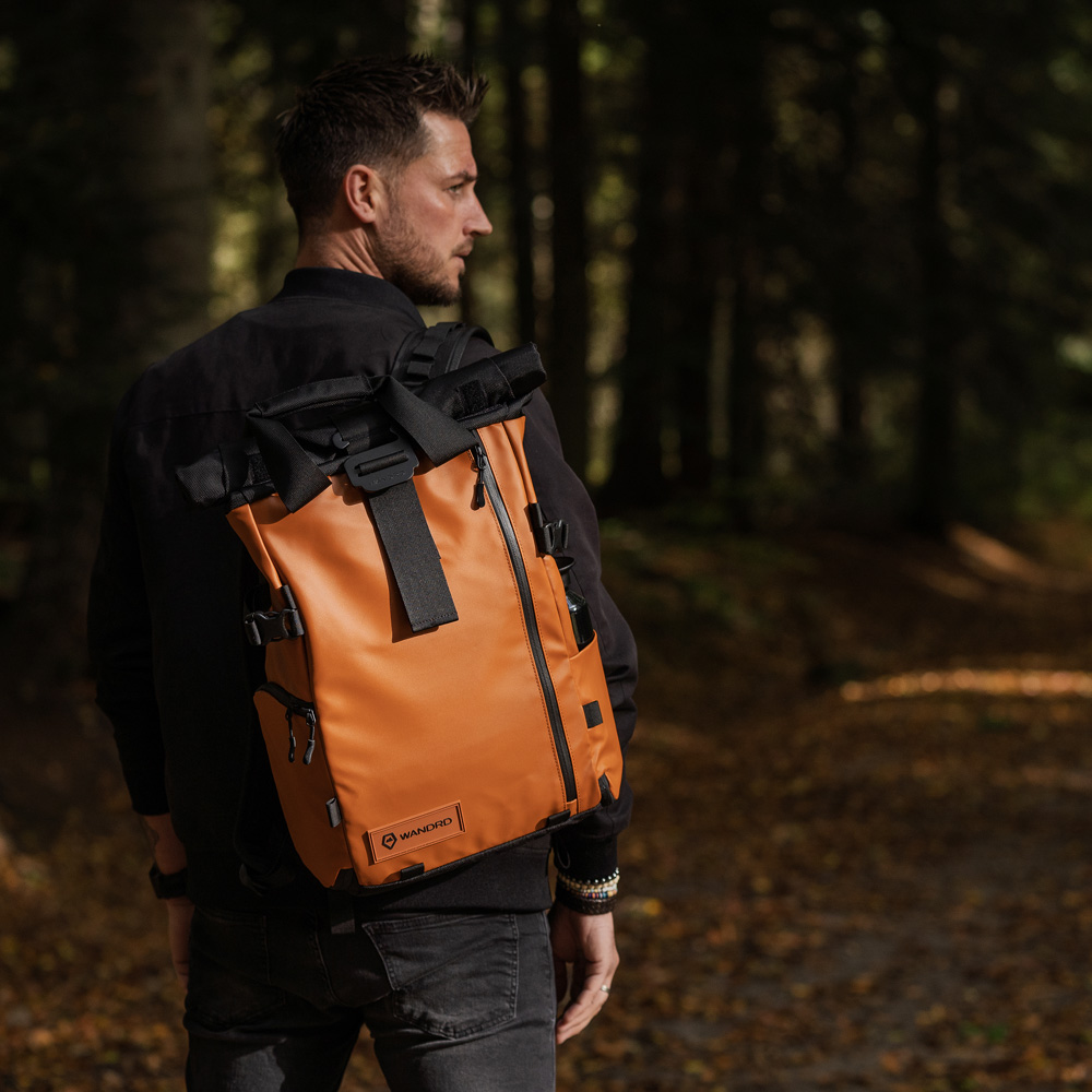 WANDRD PRVKE 31-Liter SedonaOrange Photo Bundle V3 | Orange | herausnehmbarer Camera Cube | Rolltop 0850041678337
