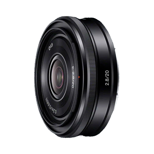Sony E 20mm/2,8 (SEL20F28) Ø49