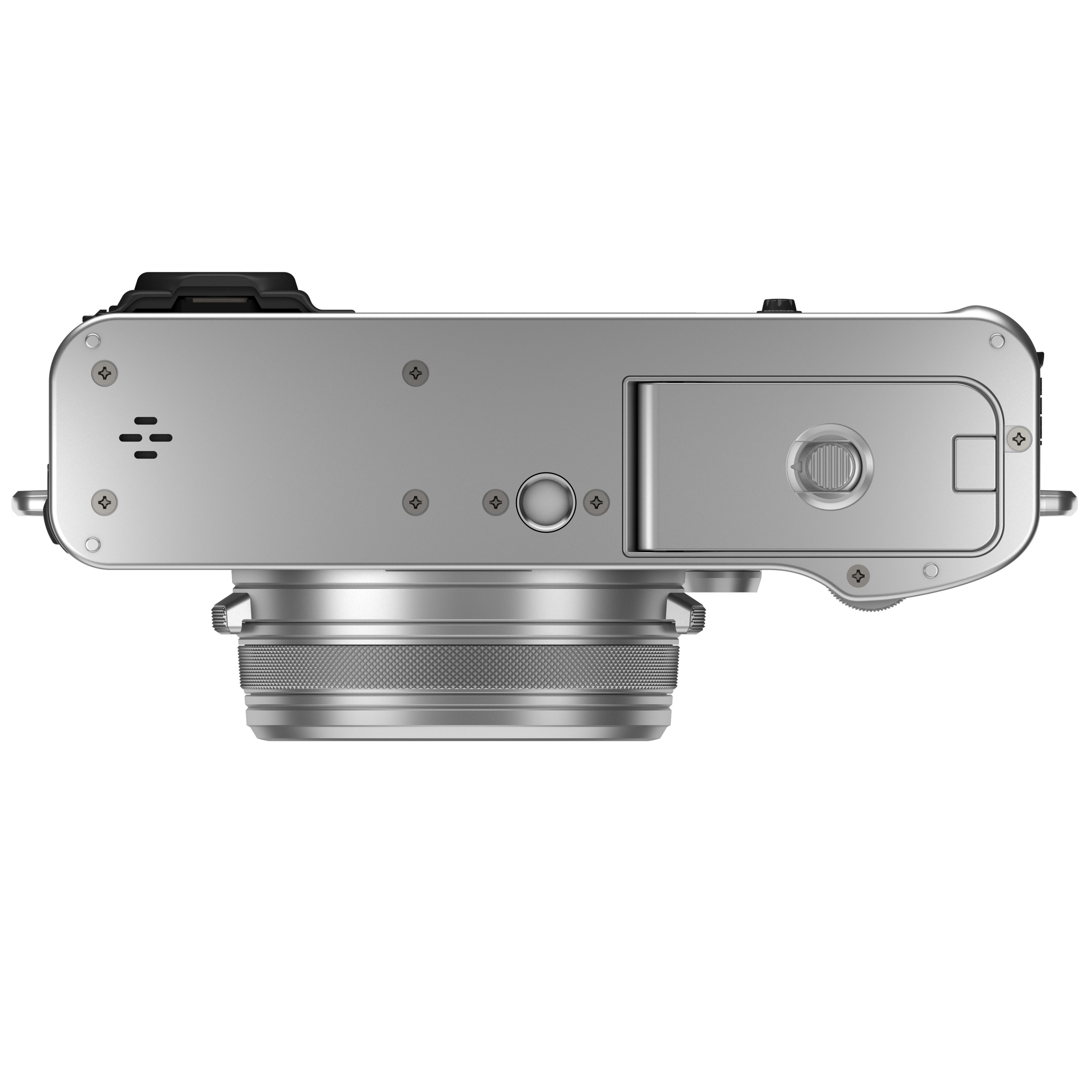 Fujifilm X100VI silver Set inkl. JJC Delux Button + HaidaClear Filter + Haida L-Shaped Hand Grip + Haida Blende silber | Edelkompaktkamera 40,2MP, Festbrennweite 23mm/2,0 4547410528282