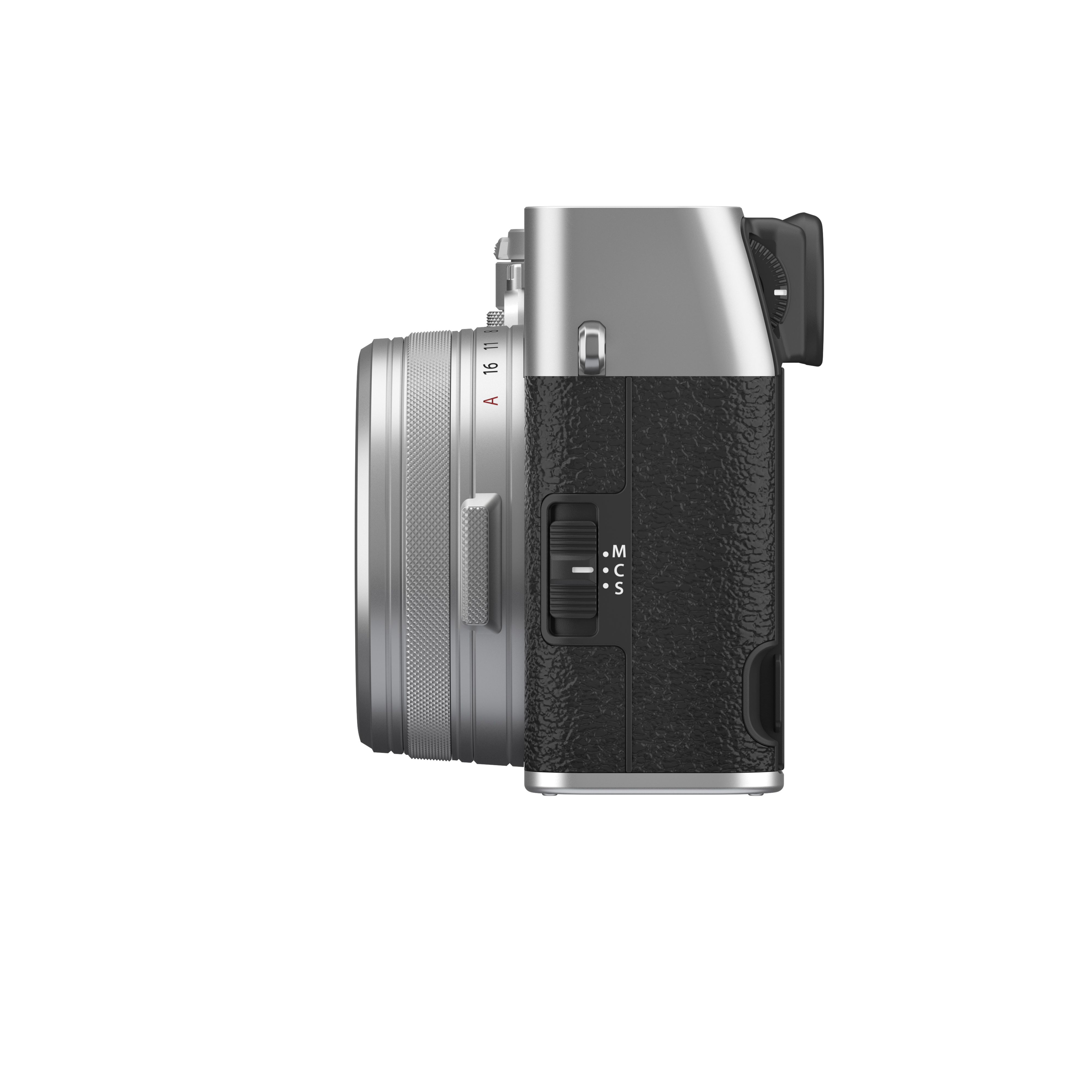 Fujifilm X100VI silver Set inkl. JJC Delux Button + HaidaClear Filter + Haida L-Shaped Hand Grip + Haida Blende silber | Edelkompaktkamera 40,2MP, Festbrennweite 23mm/2,0 4547410528282
