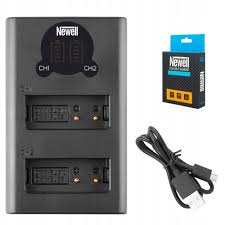 Newell DL-USB-C Doppelladegerät Panasonic BLG10 - Akku DMW-BLG10 (TZ99, TZ96, TZ91, TZ81, TZ101, TZ202, LX100, LX100M2, etc) 5907489640169