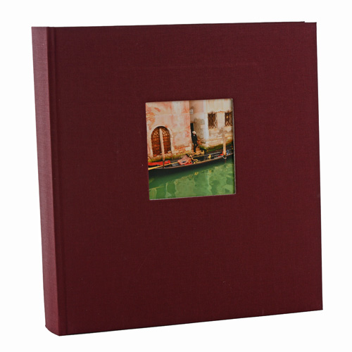Goldbuch Bella Vista 25x25cm bordeaux Buchalbum mit 60 weißen Seiten 4009835248928