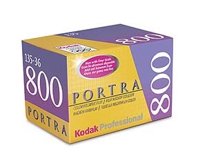 Kodak Portra 800 135/36 Kleinbildfilm Einzelpack