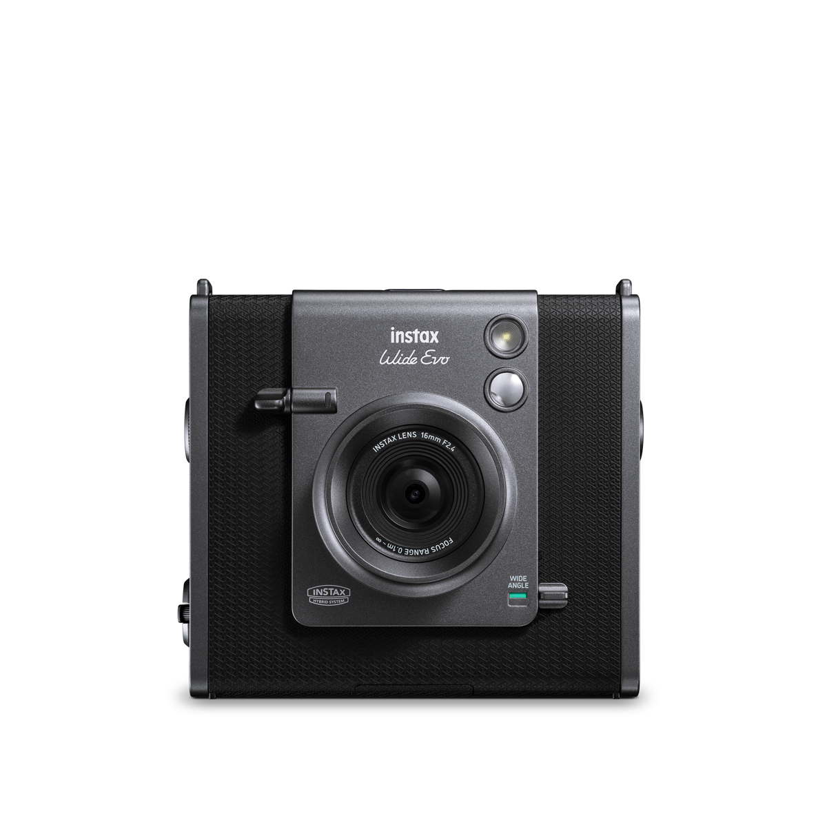 Fujifilm Instax WIDE EVO black EX D Sofortbildkamera | hybride Sofortbildkamera für WIDE-Format-Filme | microSD-Card optional | WIDE-Film optional