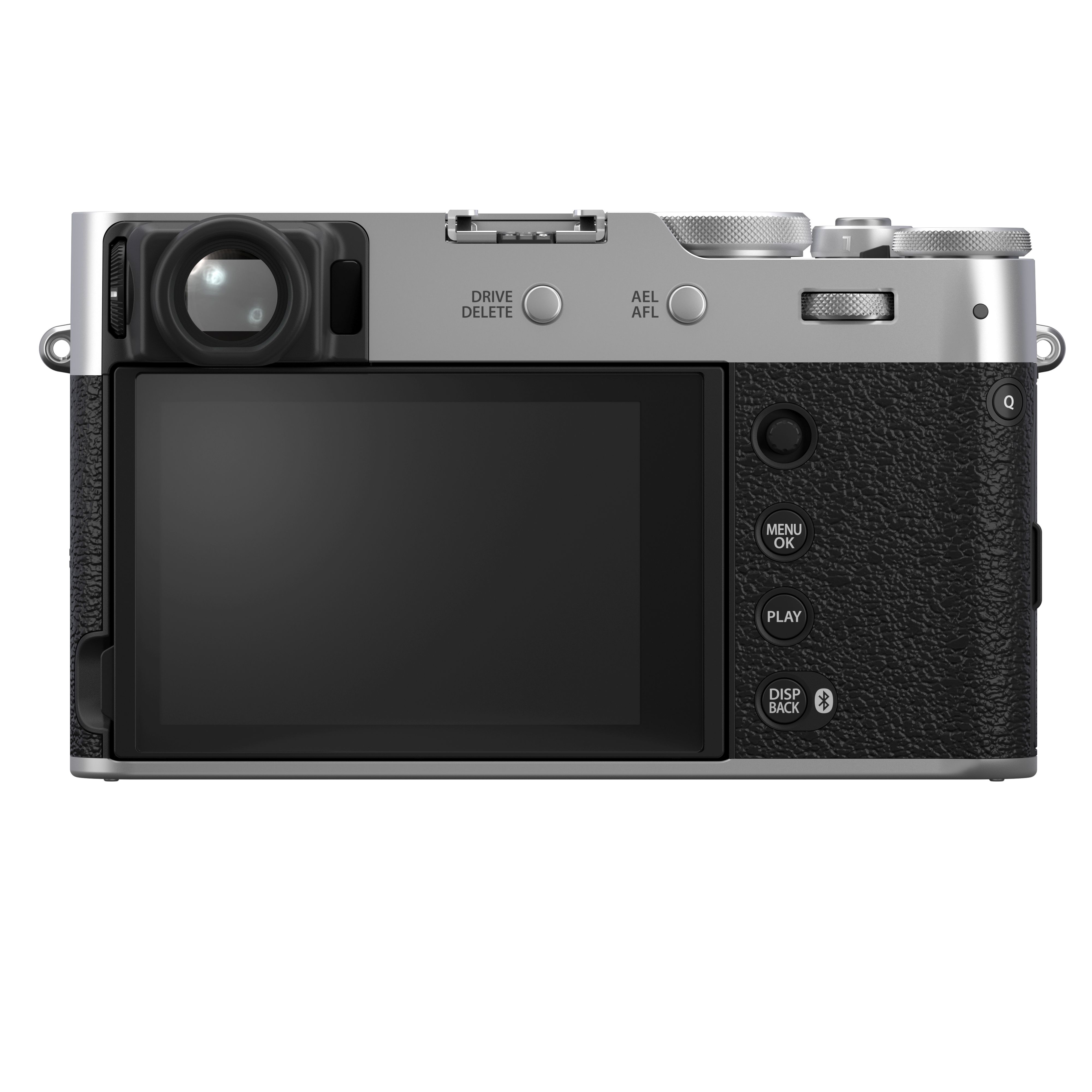 Fujifilm X100VI silver Set inkl. JJC Delux Button + HaidaClear Filter + Haida L-Shaped Hand Grip + Haida Blende silber | Edelkompaktkamera 40,2MP, Festbrennweite 23mm/2,0 4547410528282