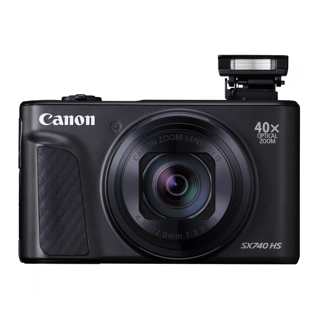 Canon PowerShot SX740 HS black-Edition inkl. 2. NB-13L Akku und Ladeschale CB-2LHE und AC-Kabel