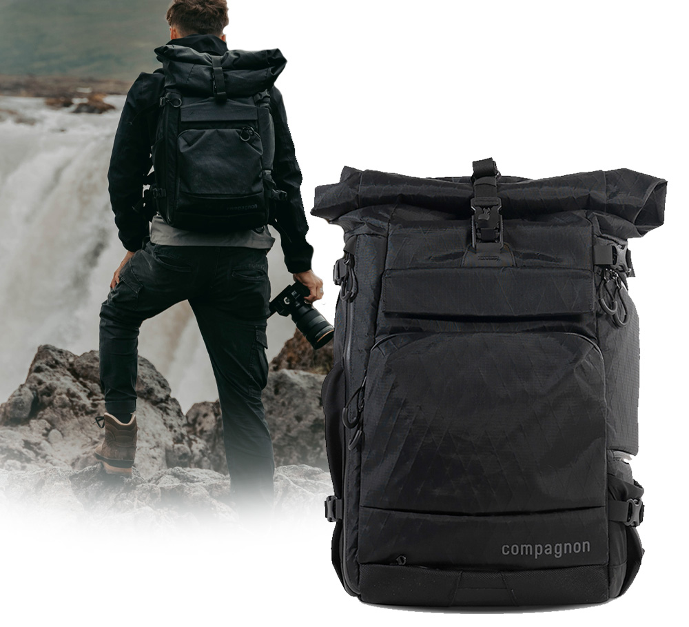 Compagnon 717 the element backpack volcano black 0768813157365