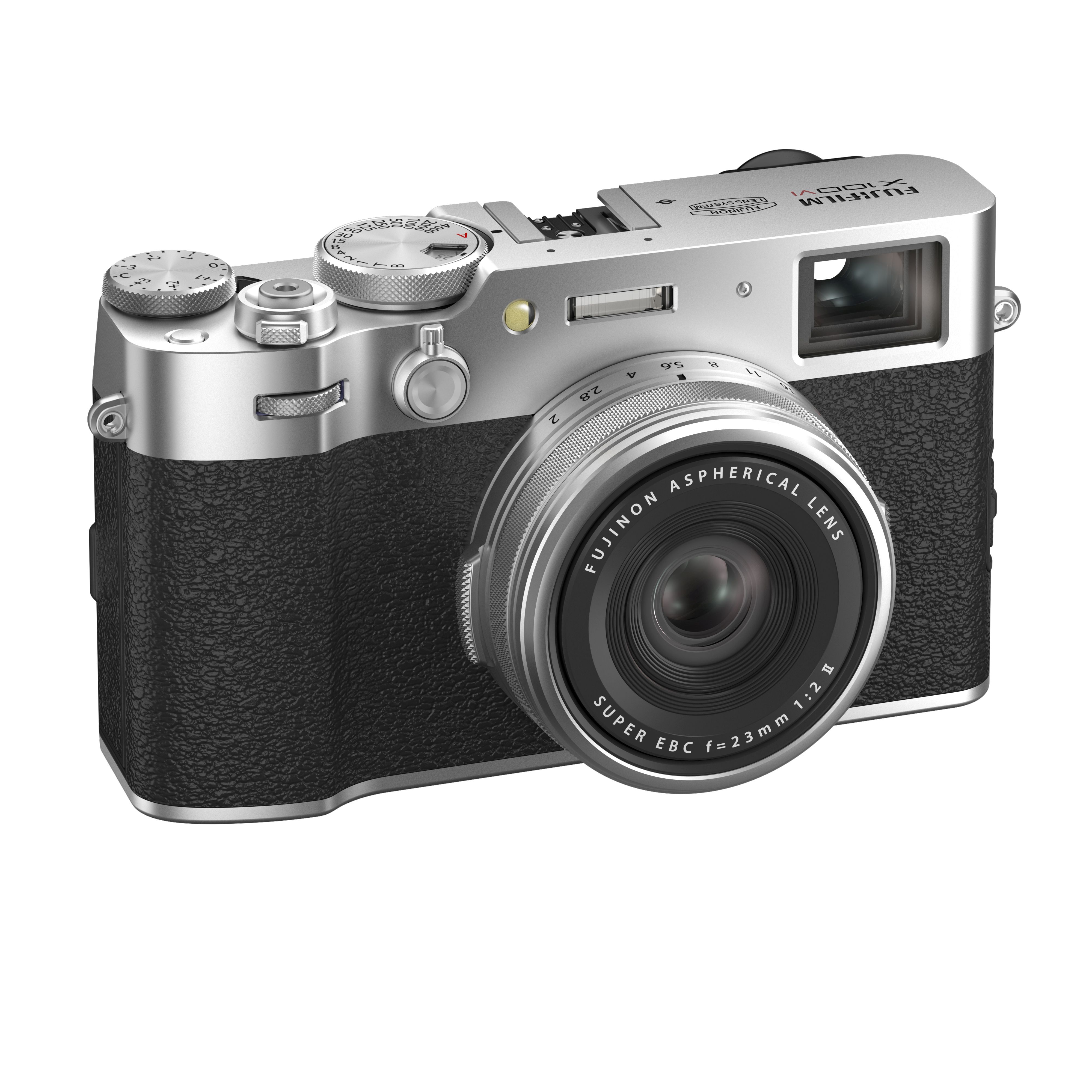 Fujifilm X100VI silver Set inkl. JJC Delux Button + HaidaClear Filter + Haida L-Shaped Hand Grip + Haida Blende silber | Edelkompaktkamera 40,2MP, Festbrennweite 23mm/2,0 4547410528282