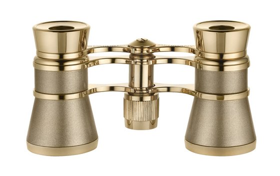 Eschenbach Opernglas 3x25 glamour gold - Hochwertiges Opernglas im klassischen Design.