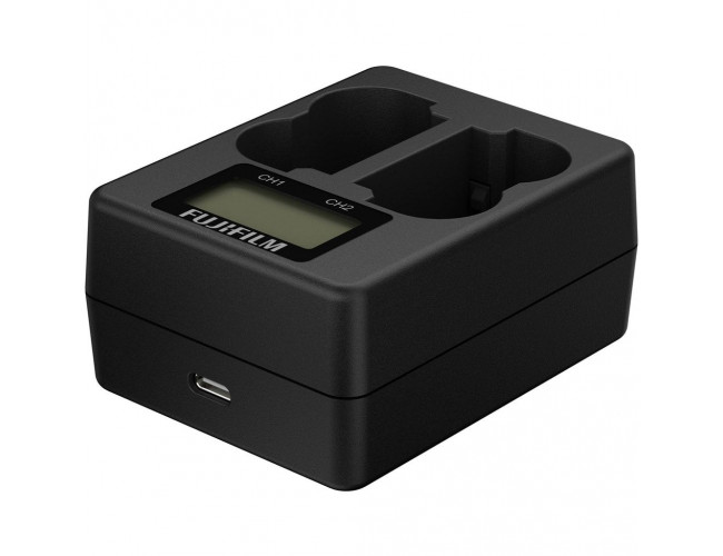 Fujifilm BC-W235 Dual Ladegerät für 2x NP-W235 für zB X-T4, X-H2, X-H2s 4547410428155