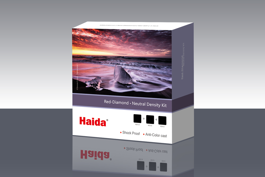 Haida 100 Red-Diamond ND Kit ND1.8, ND3.0, ND4.5 3x 100x100mm UVP € 339,90 6972288550338