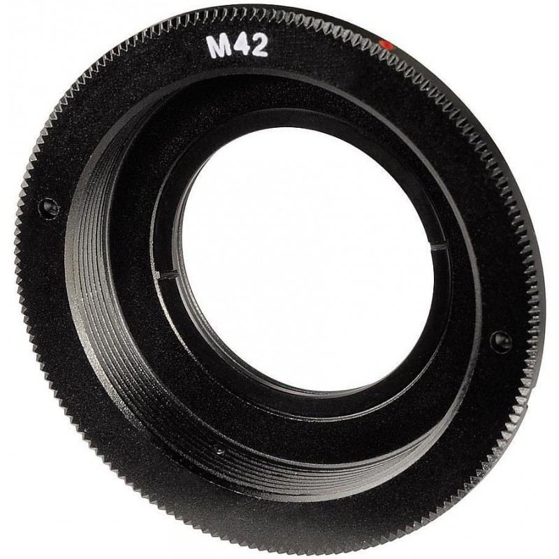 Hama 30502 Objektivadapter M42 für Nikon-F-Mount - zur Montage von M42-Schraubgewinde-Objektiven an Nikon-F-Mount-Gehäuse 4007249305022