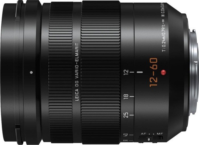 Panasonic G 12-60mm/2,8-4,0 OIS Leica DG Vario Elmarit (H-ES1206) Ø62mm - MicroFourThirds-Mount für G-Serie-Kameras