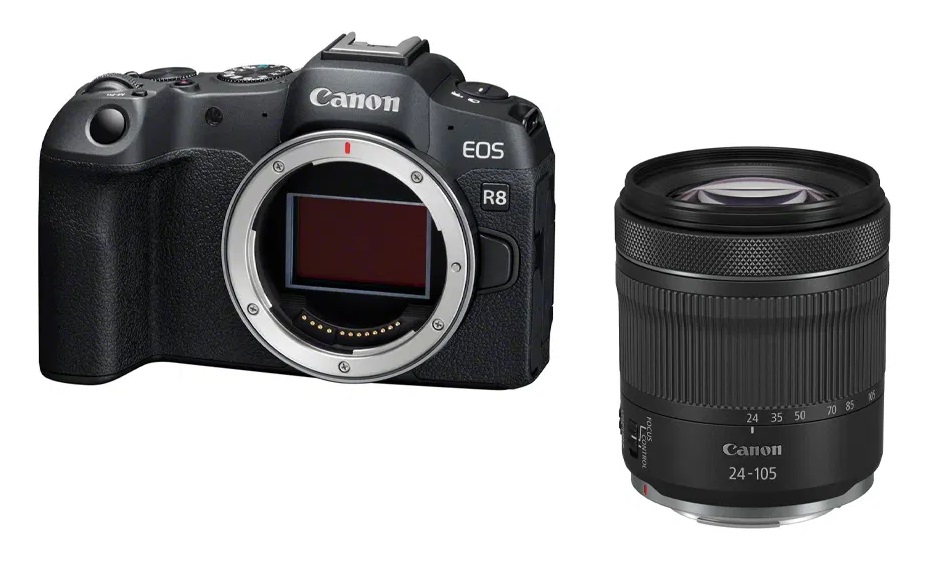 Canon EOS R8 + RF 24-105mm/4-7,1 IS STM Kamerakit | - € 200 bis 30.09.2025 bereits abgezogen | UVP 2.099 | Canon EOS R8 + RF 24-105mm/4-7,1 IS STM Kamerakit | - € 200 bis 30.09.2025 bereits abgezogen | UVP 2.099 |