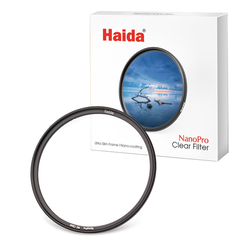 Haida 39 Clear Protector NanoPro UltraSlim Filter | für Fuijfilm X-E5 + XF 23mm/2,8 R WR Ø39mm, Fujifilm XF 23mm/2,8 R WR, Fujifilm XF 27mm/2,8 (R WR) | 6972288555999