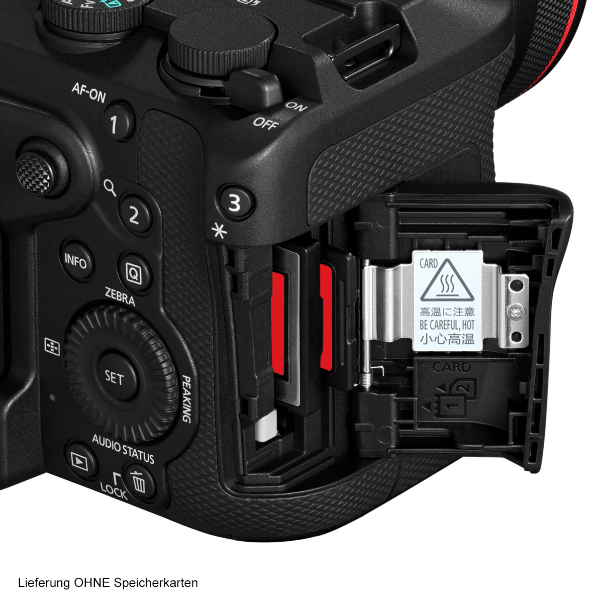 Canon EOS R6 V Gehäuse für Content Creator | 32,5 MP Dual Pixel CMOS AF II-Sensor | 7K 60p RAW | OpenGate |
