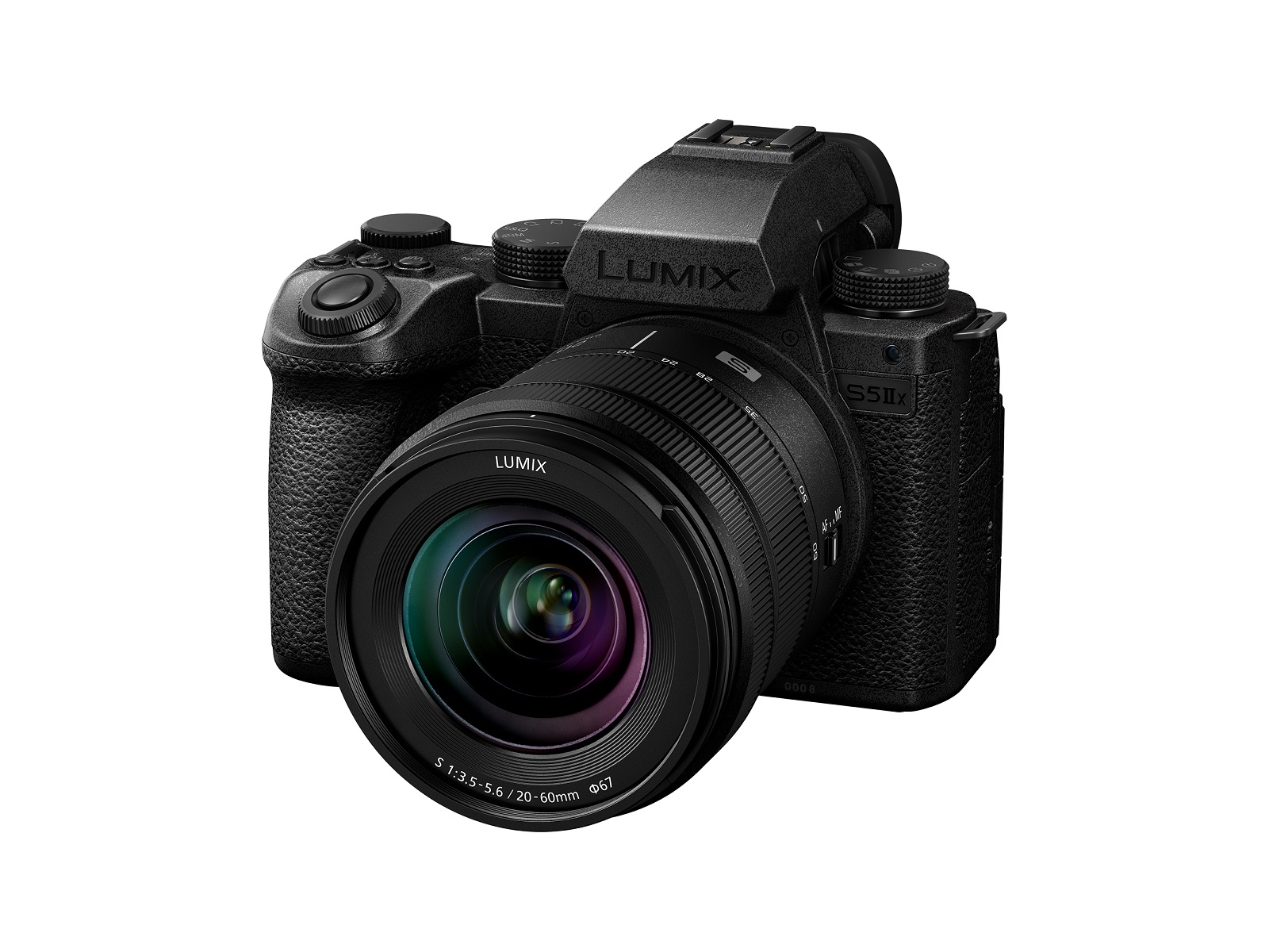 Panasonic S5 II X + S 20-60mm/3,5-5,6 (DC-S5M2XKE) | FullFrame, L-Mount für S-Serie-Objektive | 5 Jahre Garantie nach Registrierung | € 300 Cashback bis 13.11.2026 + € 75 bis 28.10. | UVP € 2.199