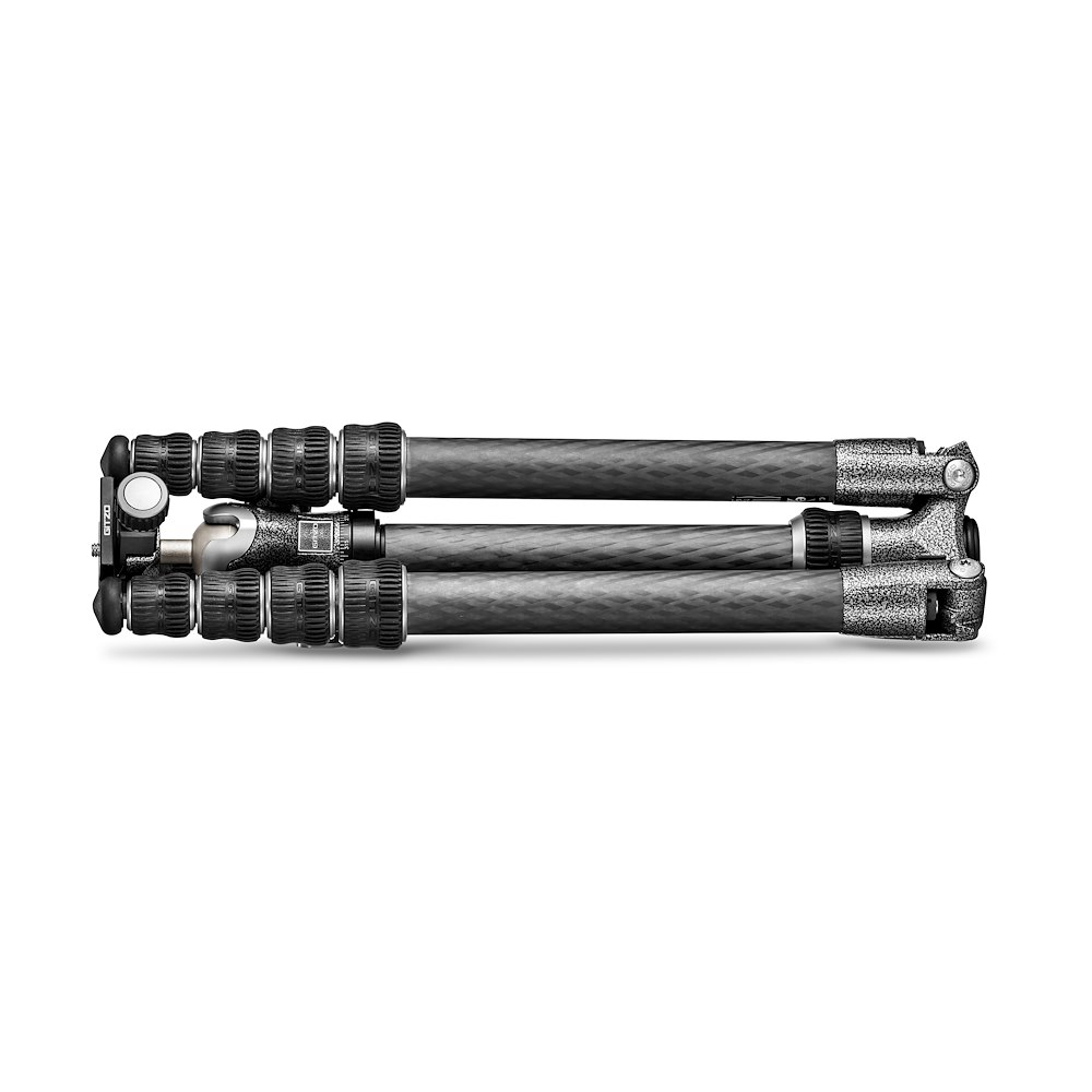 Gizo GT1555T-GH1382TQD Traveler-Kit - 5-Glieder Travelerstativ mit Kugelkopf und ARCA-Platte