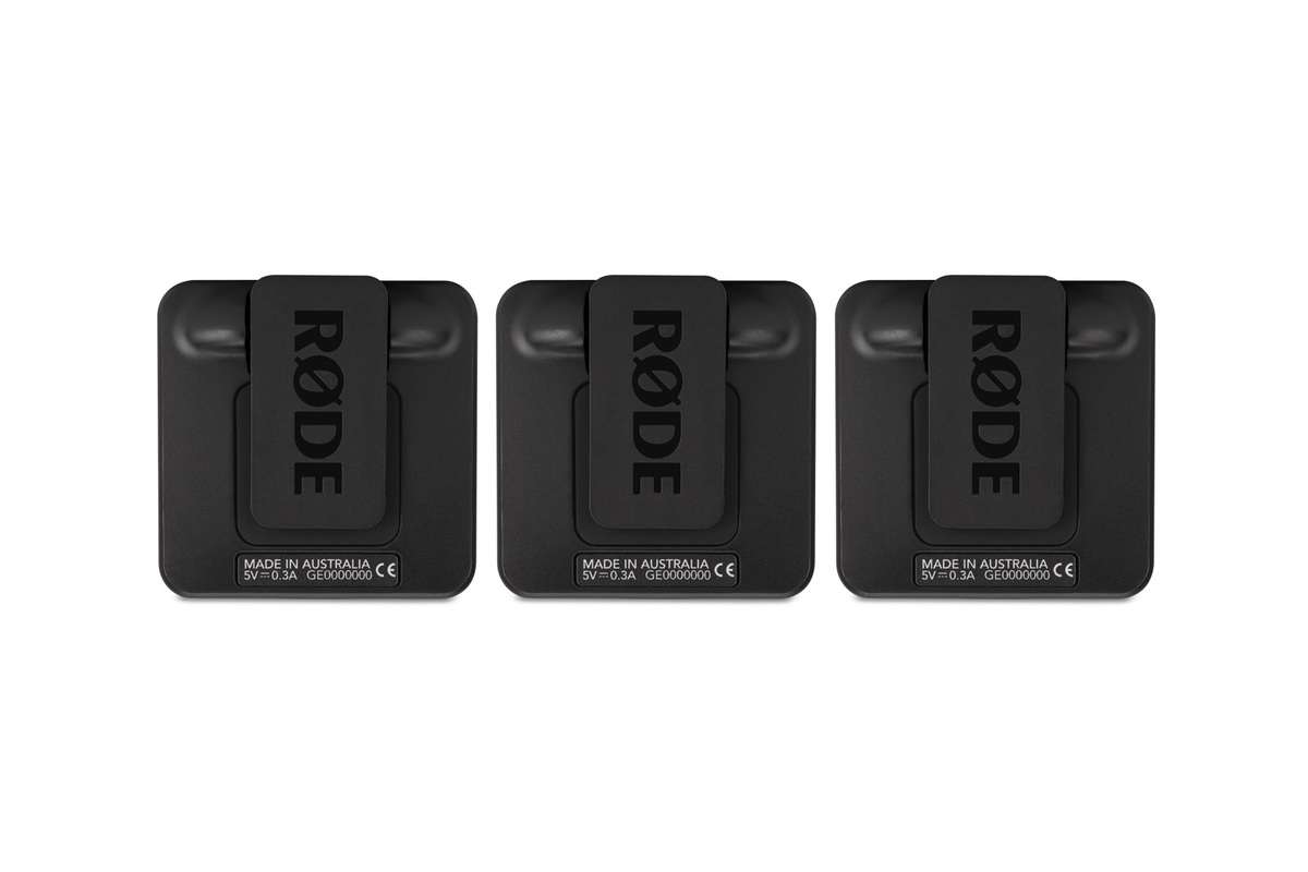 Rode Wireless Go II - 2 Kanal Drahtlos Mic-System - 3-teilig für zwei Sprecher - OSTERDEAL 2025 0698813007110