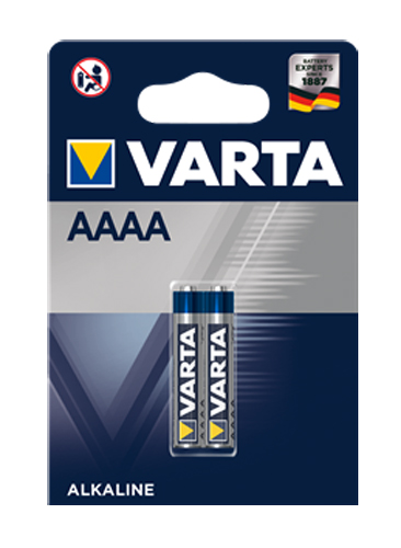 Varta Batterie Mini (AAAA) 2er Blister 4008496884223