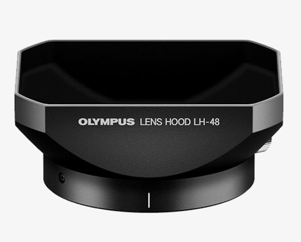 Olympus LH-48 Gegenlichtblende Schwarz f. 12mm/2,0 4545350047399