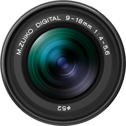 Olympus ED 9-18mm/4,0-5,6 schwarz Ø52mm (Type I) - ABVERKAUF