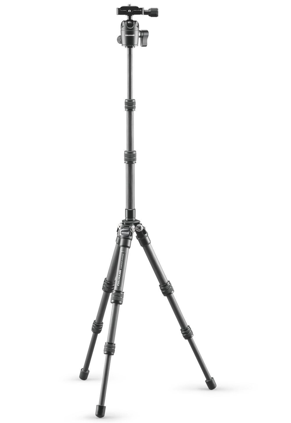 Cullmann CARVAO 816TCS kleines Carbon Stativ 56814 max. 70,5cm | 27cm Packmaß | bis 4 Kg belastbar | 445g