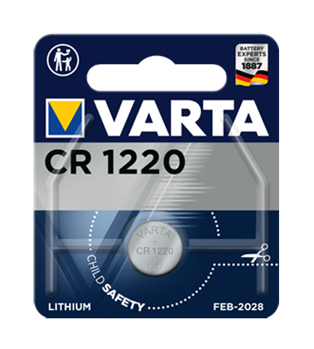 Varta CR1220 3 Volt Batterie 4008496276899