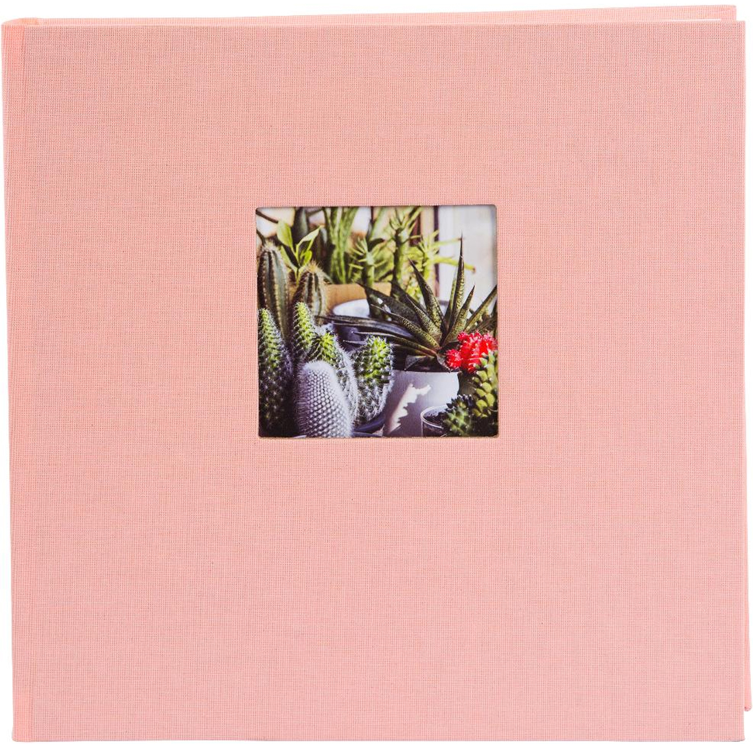 Goldbuch Bella Vista 25x25cm rose Buchalbum mit 60 weißen Seiten