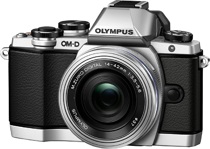 Olympus OM-D E-M10 IV silber + EZ14-42mm/3,5-5,6