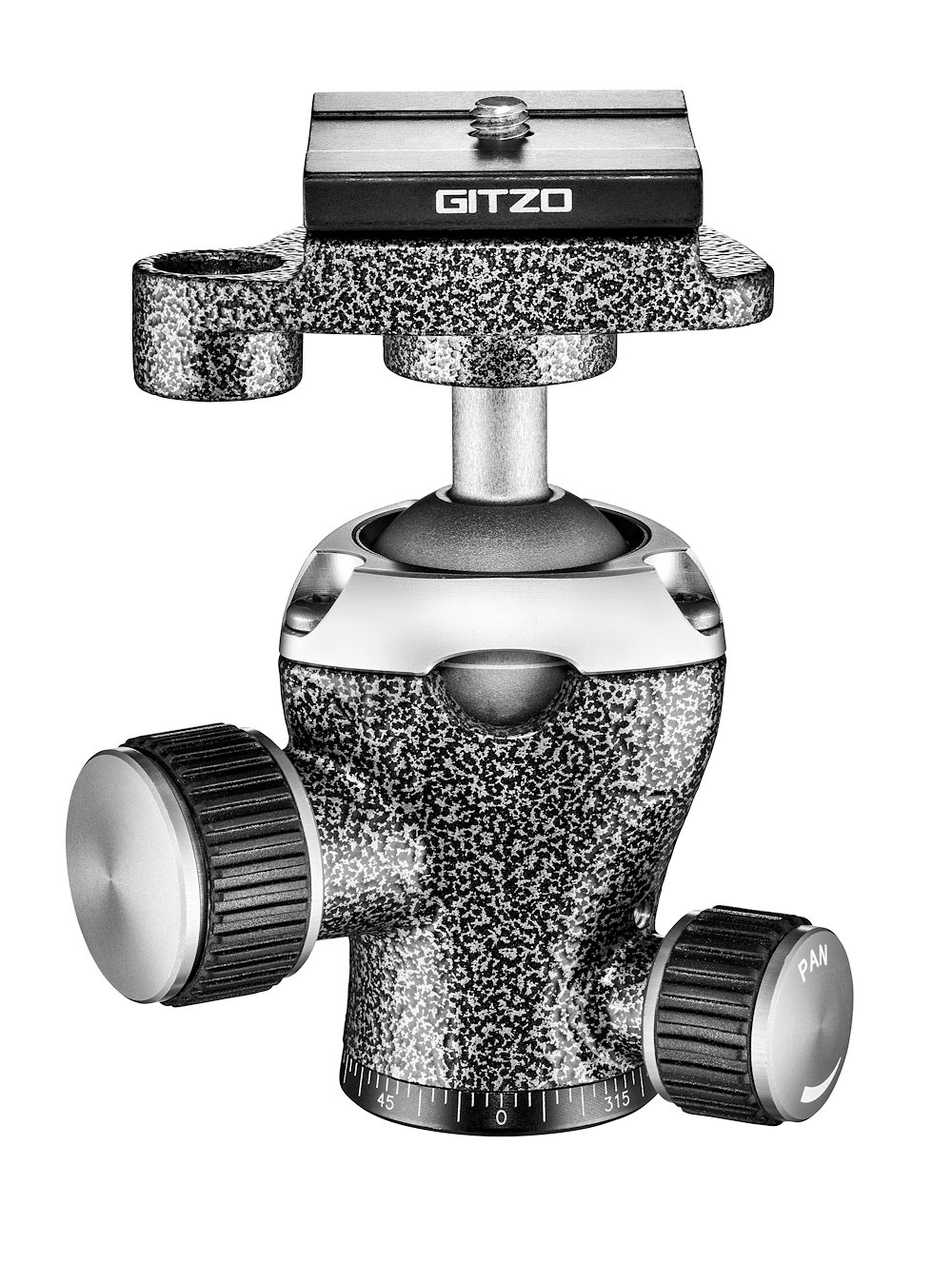 Gizo GT1555T-GH1382TQD Traveler-Kit - 5-Glieder Travelerstativ mit Kugelkopf und ARCA-Platte