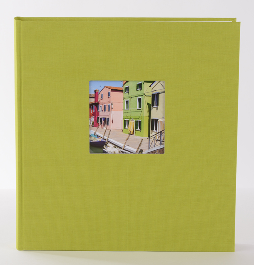 Goldbuch Bella Vista 25x25cm grün Buchalbum mit 60 weißen Seiten 4009835248966