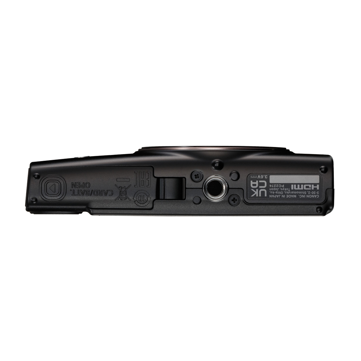 Canon Ixus 285 HS A schwarz  | 12x opt. Zoom (entspr. KB 25-300 mm) |  LCD (3.0") | Nah ab 1 cm