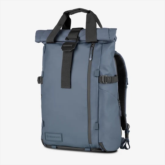 WANDRD PRVKE 31-Liter Aegean Blue Photo Bundle | V4 | meer-blauer Fotorucksack | herausnehmbarer Camera Cube | Rolltop |