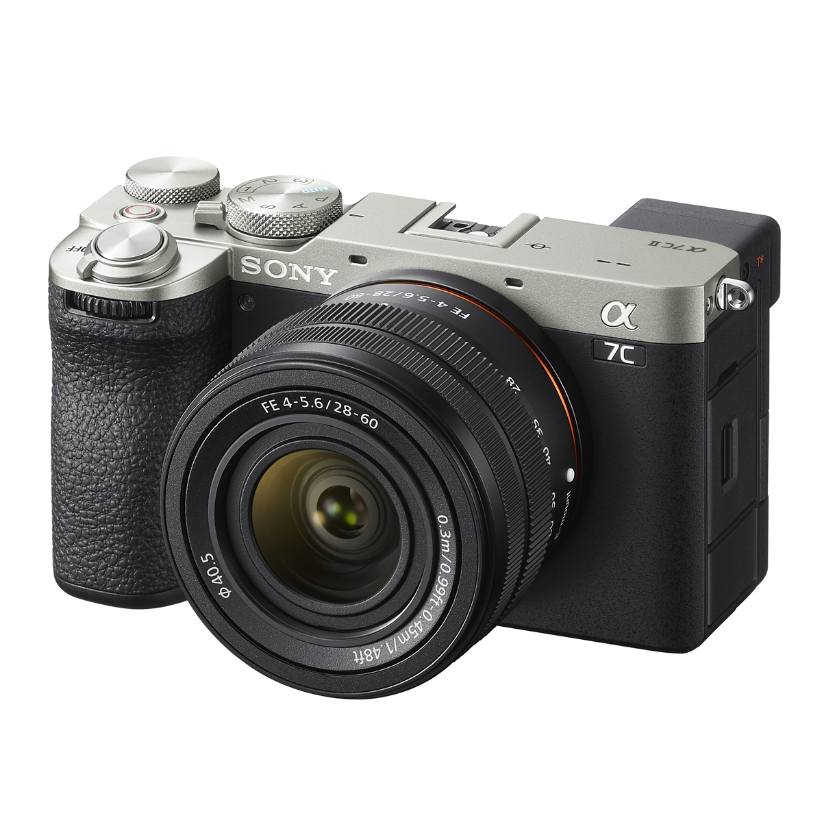 Sony Alpha 7C II silber+FE28-60mm/4-5,6 ILCE7CM2LS | Ø40,5 | 4548736154834