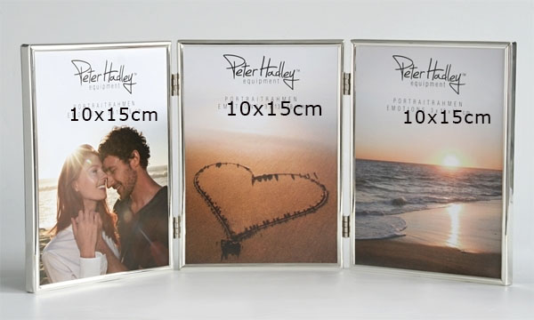 Peter Hadley Emotions 3x 10x15cm Hochformat silber-glanz 4002451002059