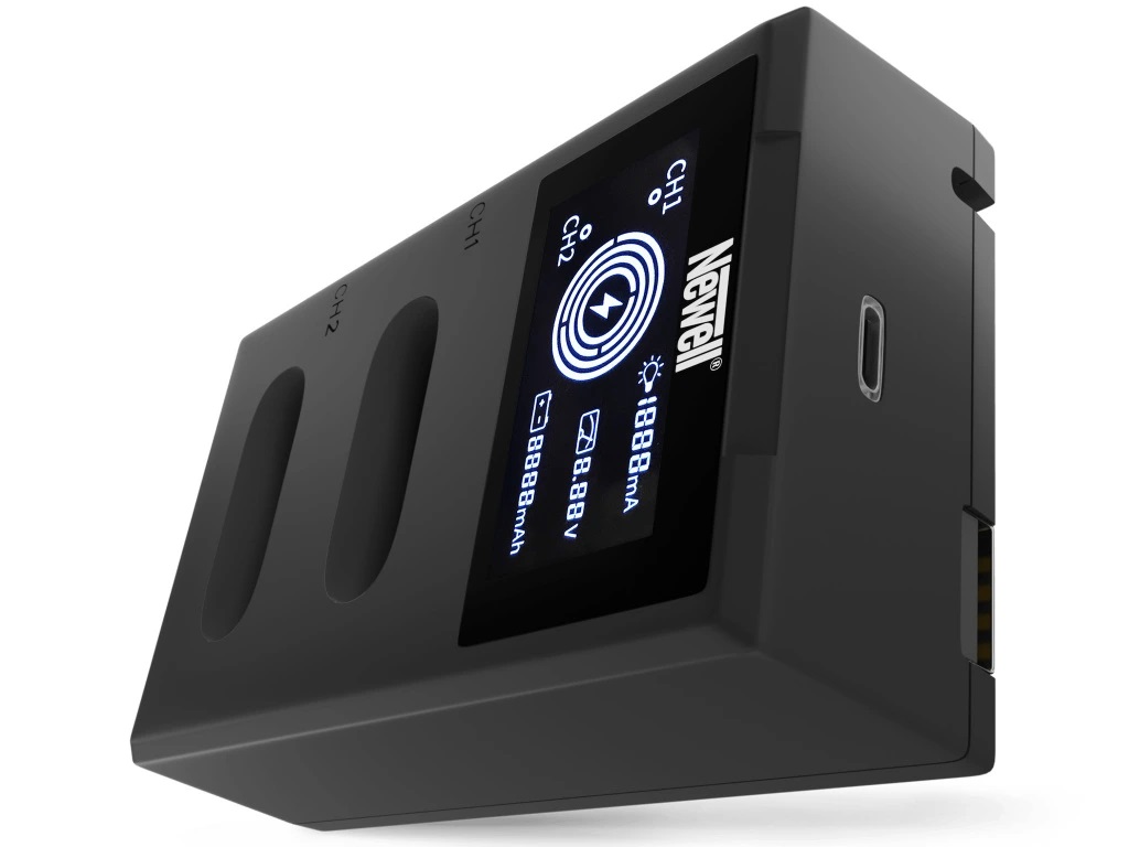 Newell DL-USB-C Doppelladegerät für Sony NP-BX1
