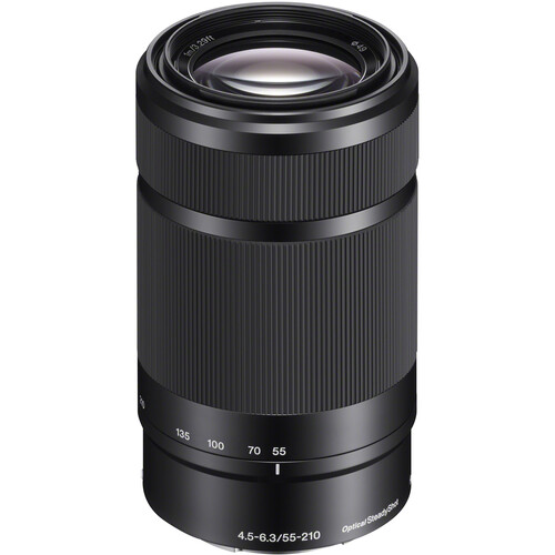 Sony E 55-210mm/4,5-6,3 OSS black (SEL55210B) BULK | NEUWARE | aus SET, ohne Karton | volle Garantie 2 Jahre 7702060200019