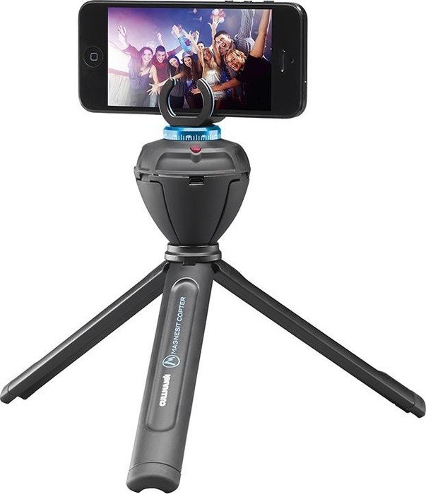Cullmann SmartPano 360CP - GoPro, iPhone, Android - Elektronischer Panoramakopf inkl. Tischstativ 4007134015661