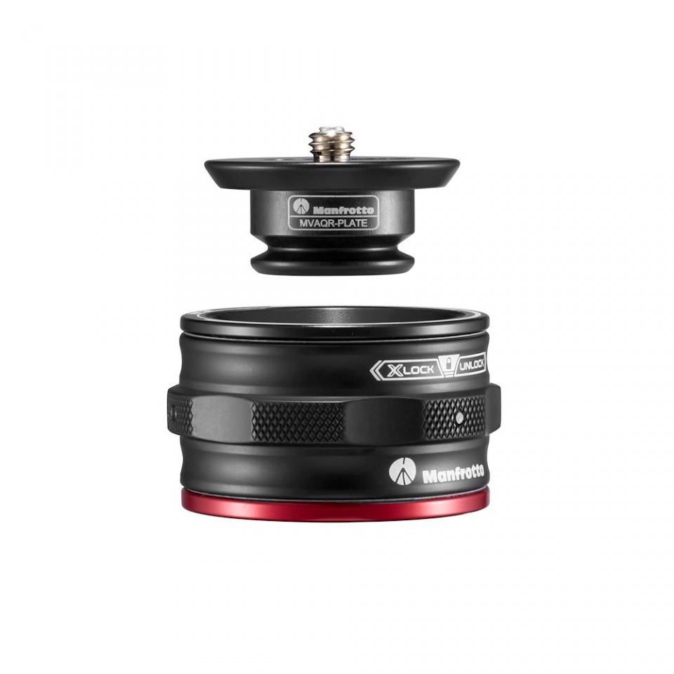 Manfrotto MVAQR Quick release catcher klein - 2-teilig MVAQR-PLATE + MVAQR-BASE 8024221721539