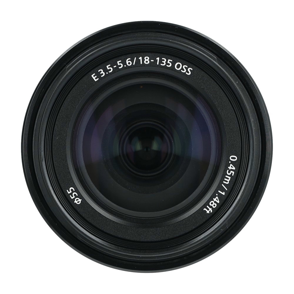 Sony E 18-135mm/3.5-5.6 OSS schwarz (SEL18135) Ø55
