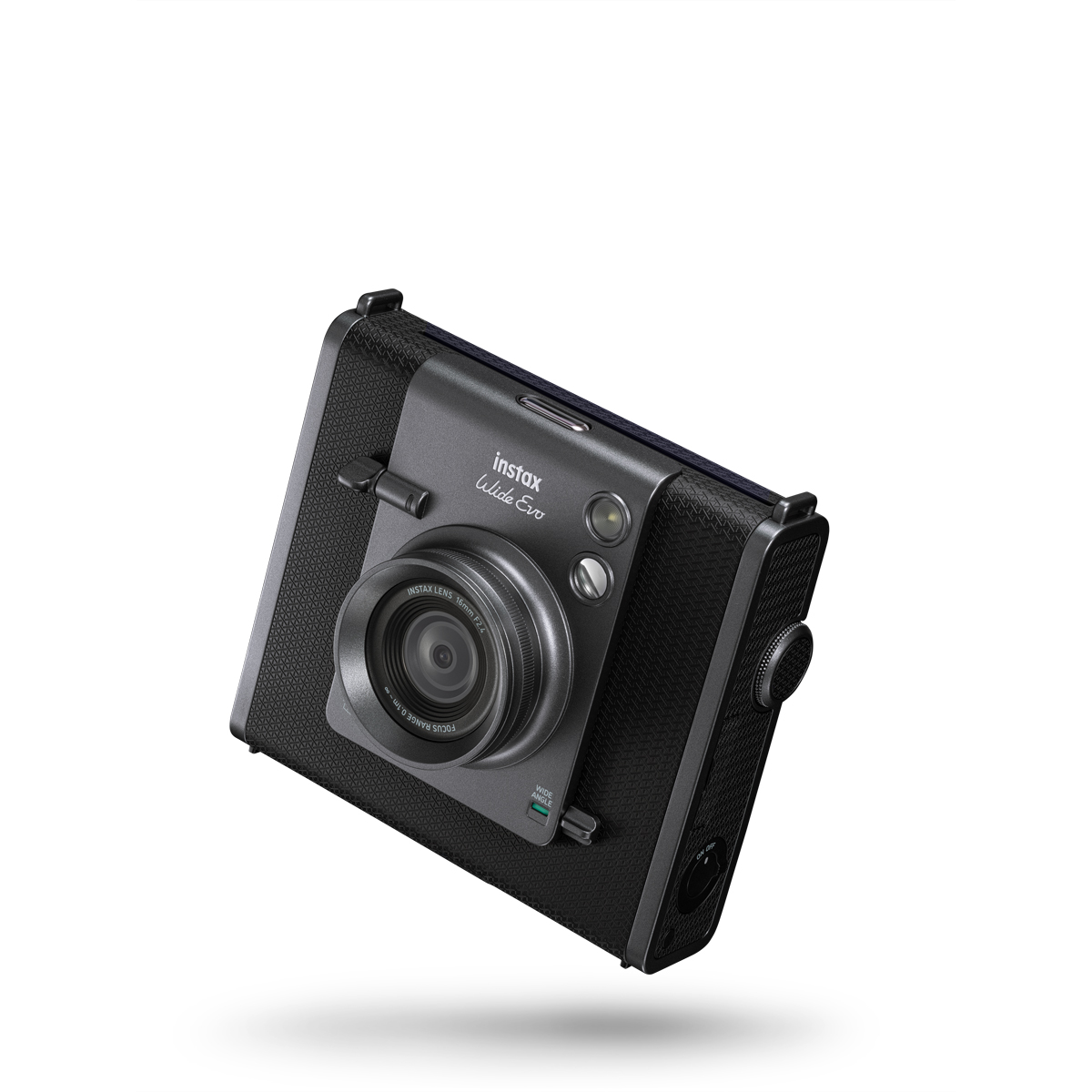 Fujifilm Instax WIDE EVO black EX D Sofortbildkamera Sofortbildkamera für WIDE-Format-Filme | microSD-Card optional | WIDE-Film optional 4547410543377