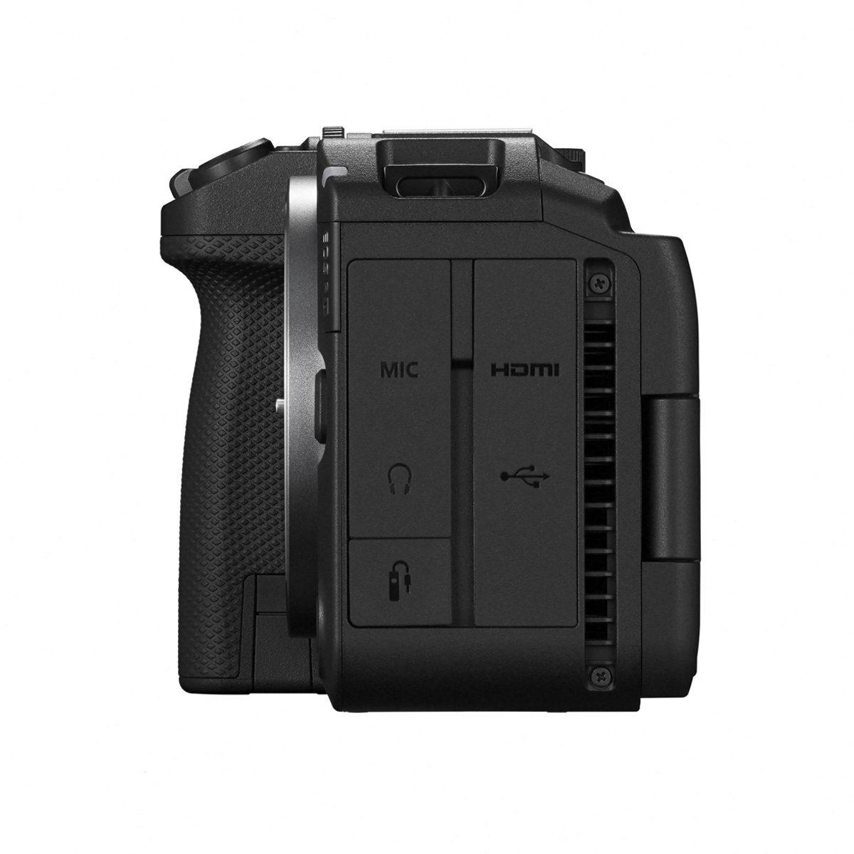 Canon EOS R6 V Gehäuse für Content Creator | 32,5 MP Dual Pixel CMOS AF II-Sensor | 7K 60p RAW | OpenGate |