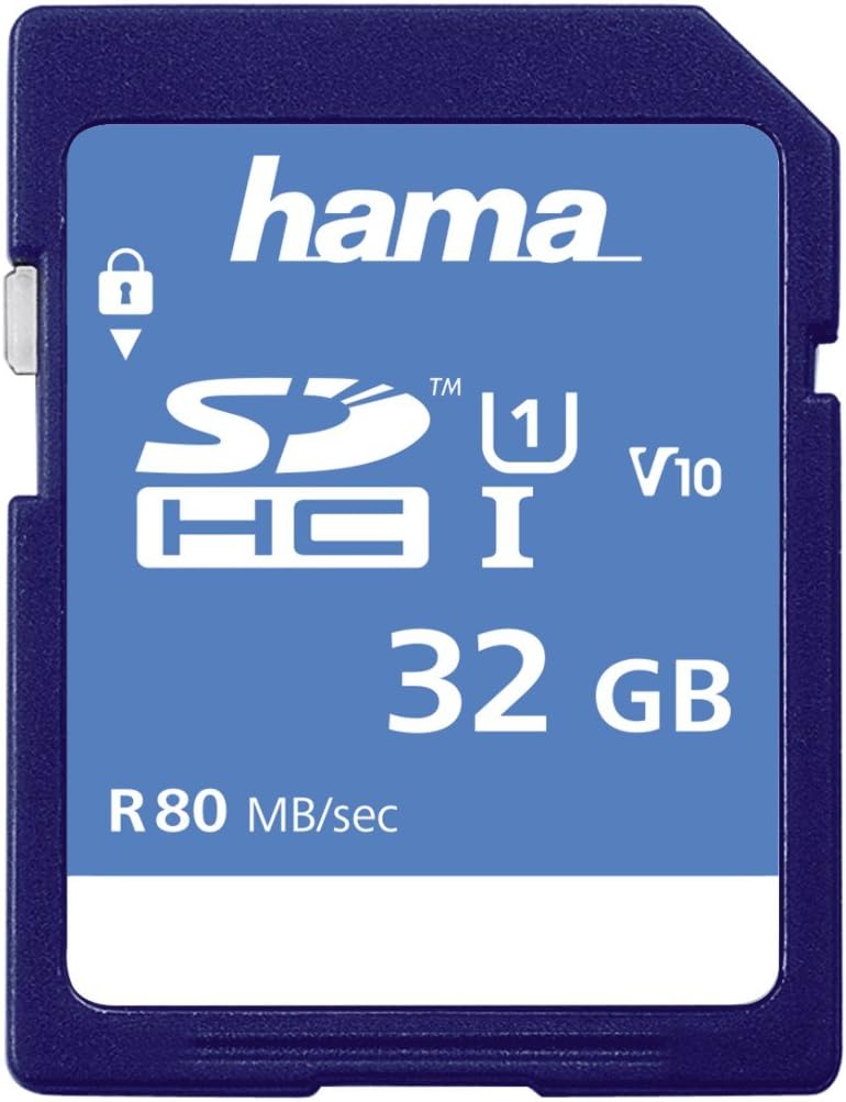 Hama SDHC 32GB Speicherkarte UHS-I 124135