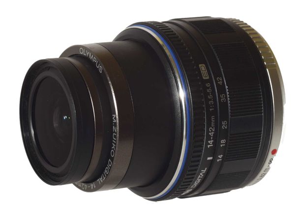 Olympus M.Zuiko 14-42mm/3,5-5,6 II R schwarz BULK