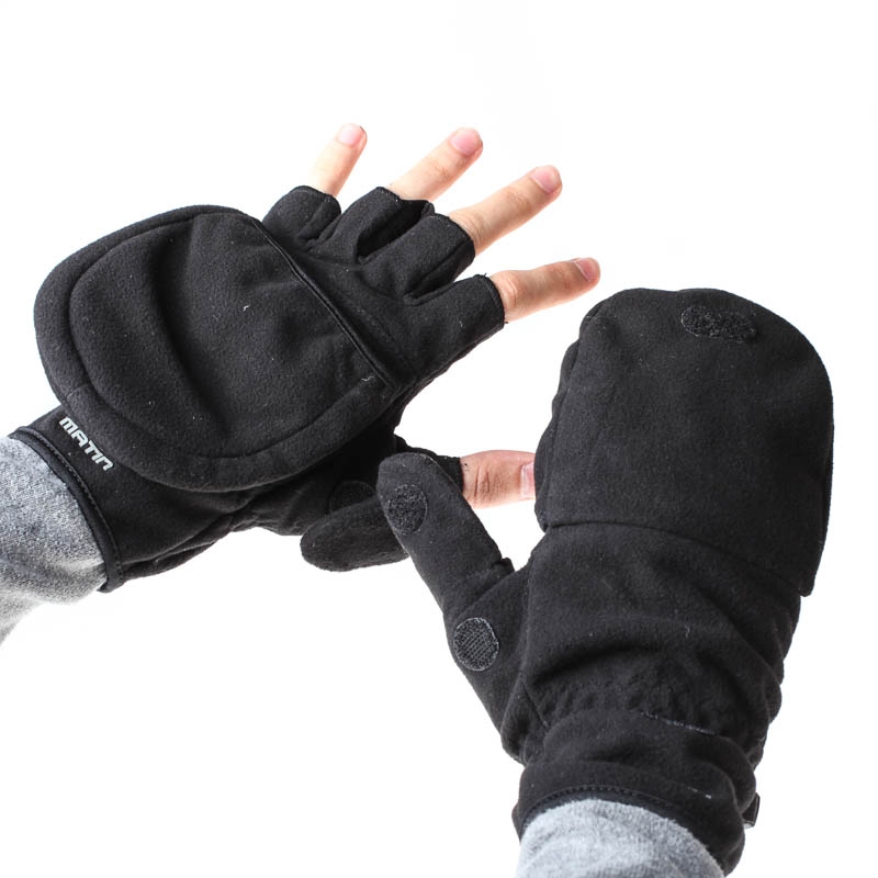 Matin Gr. L (EU) Klappfäustling-Handschuhe für Fotografen 9258074338838
