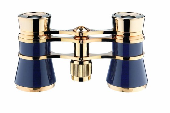 Eschenbach Opernglas 3x25 glamour nacht-blau - Hochwertiges Opernglas im klassischen Design. 4048347293316